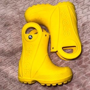 Toddler Crocs Rain Boots